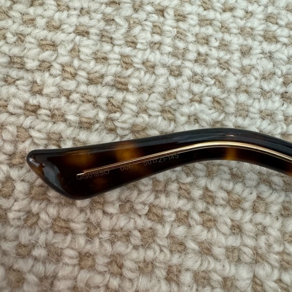 GUCCI Brown Havana Eyeglasses Frames GG0185O 006 50 21-145 - Picture 3 of 4